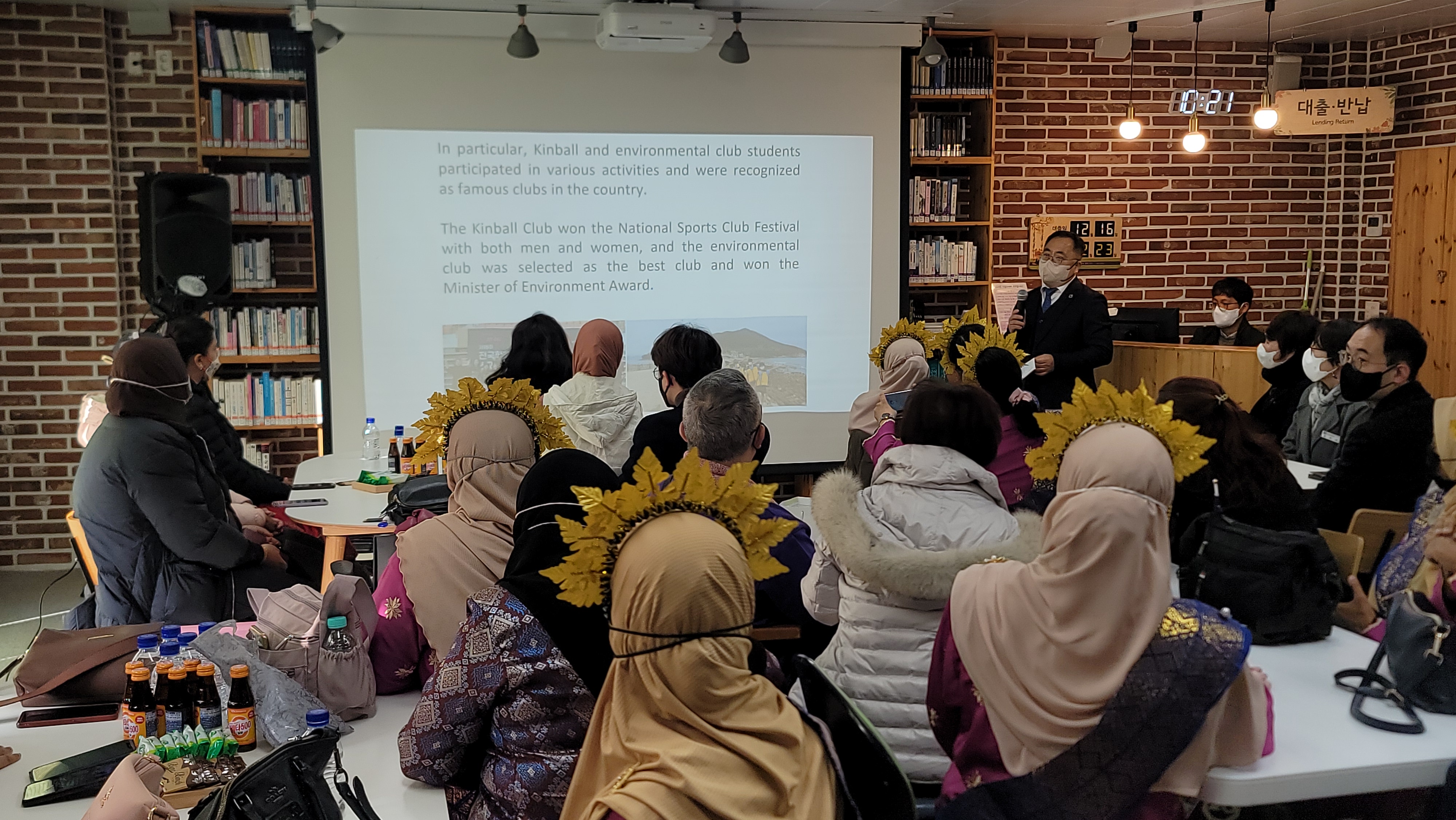 통영 벽방초 국제환경교육 교류교 방문 행사 - 관련이미지2