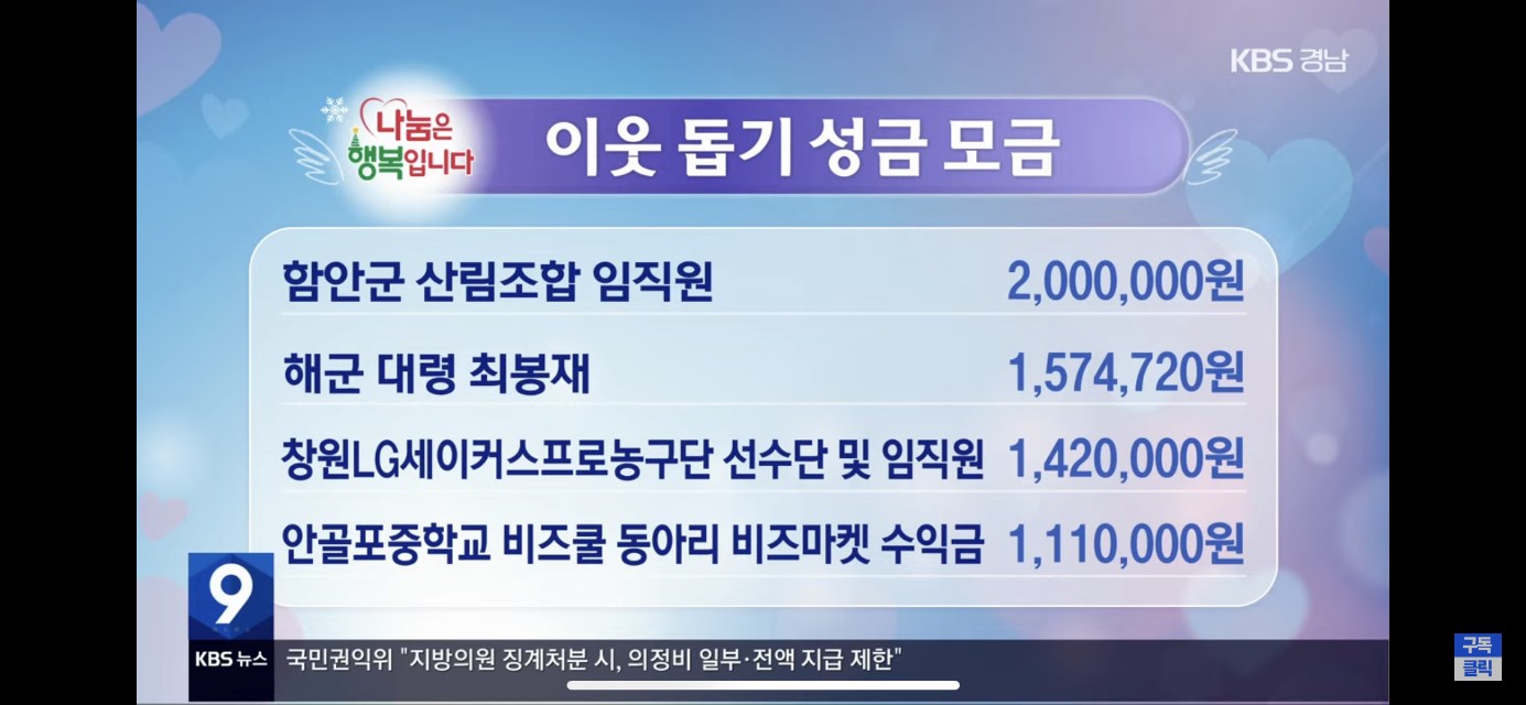 안골포중학교 비즈쿨 동아리, 판매 수익금 기부로 따뜻한 연말을 만들다!! - 관련이미지8