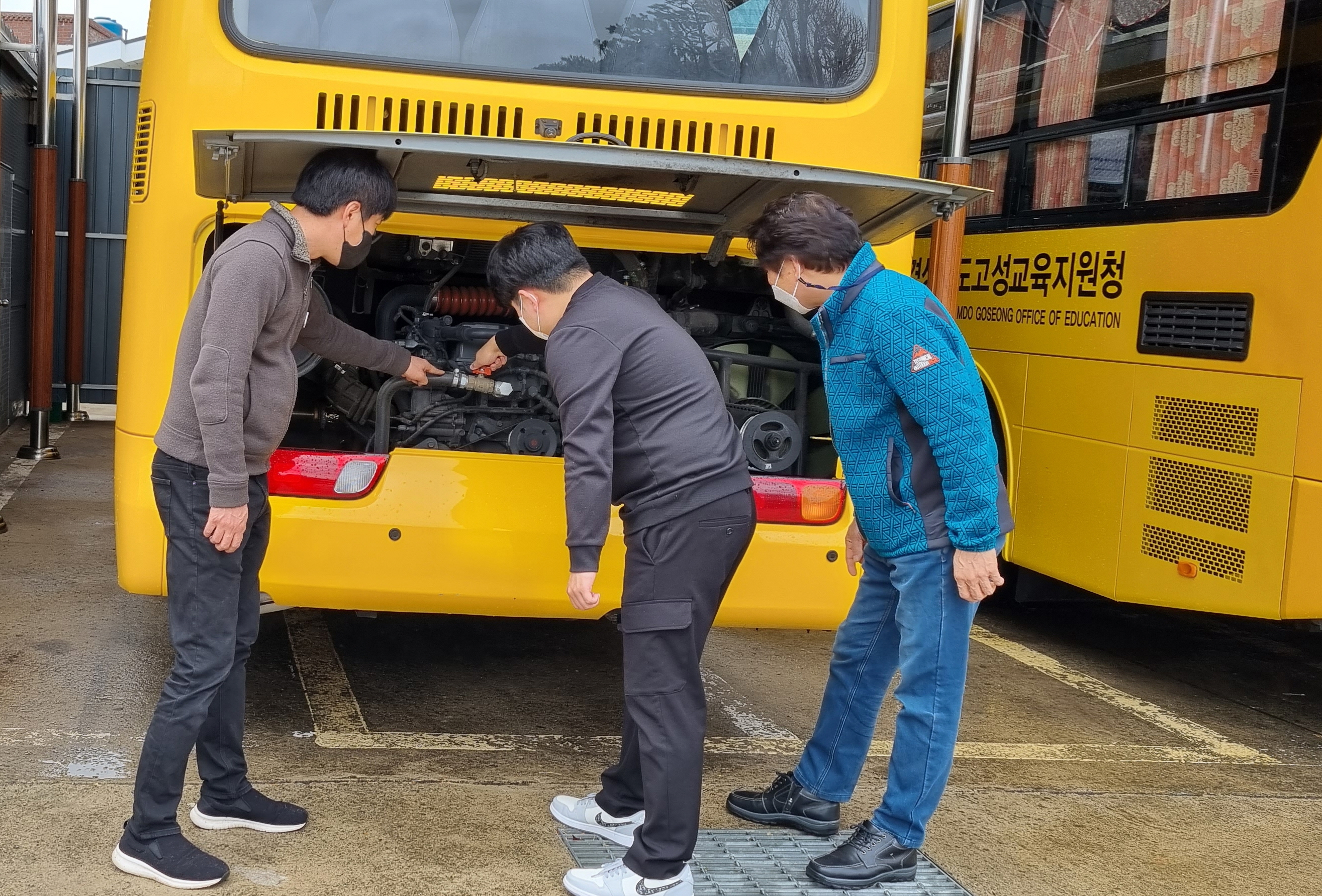 고성교육지원청, 신규 운전직공무원 업무지원 컨설팅 실시 - 관련이미지1