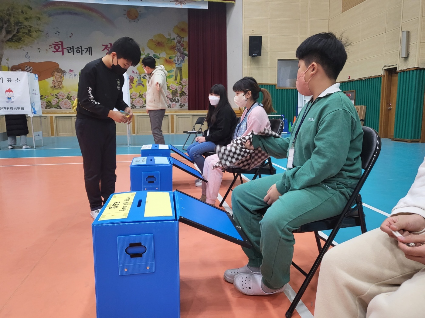 화정초 2023. 전교임원 선거: 미래 민주시민으로서의 체험 가져 - 관련이미지2
