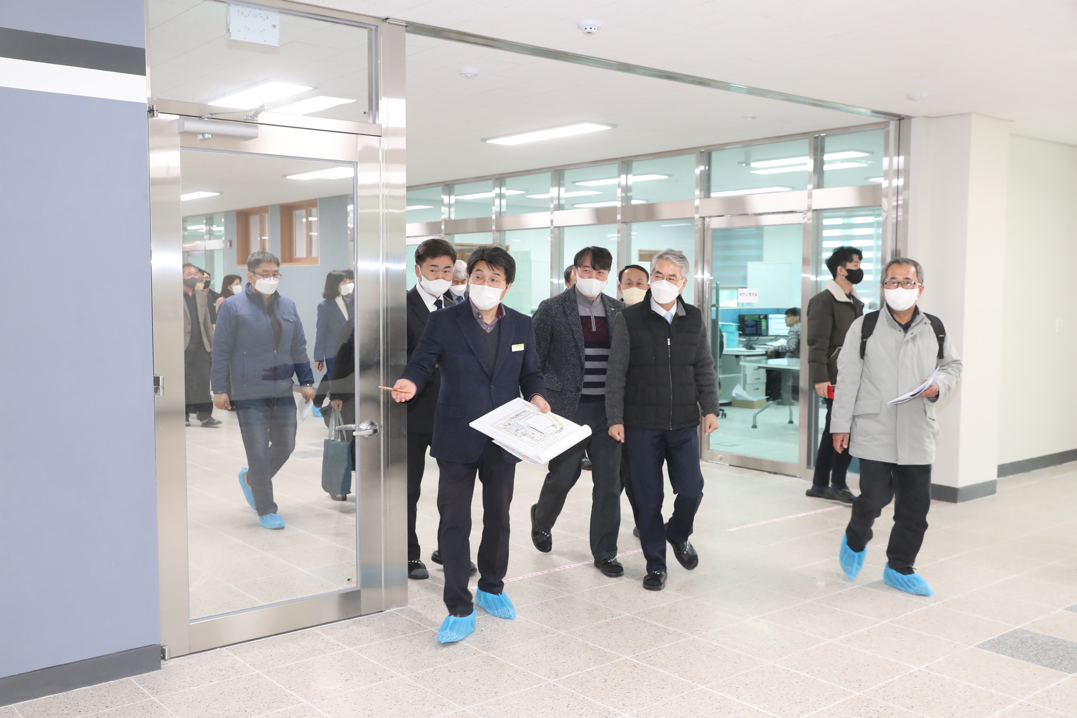 박종훈 교육감, 3월 개교 창원북면고 현장 점검(시설과 이효상 ☎268-1531 또는 이창우 ☎268-1533) - 관련이미지1