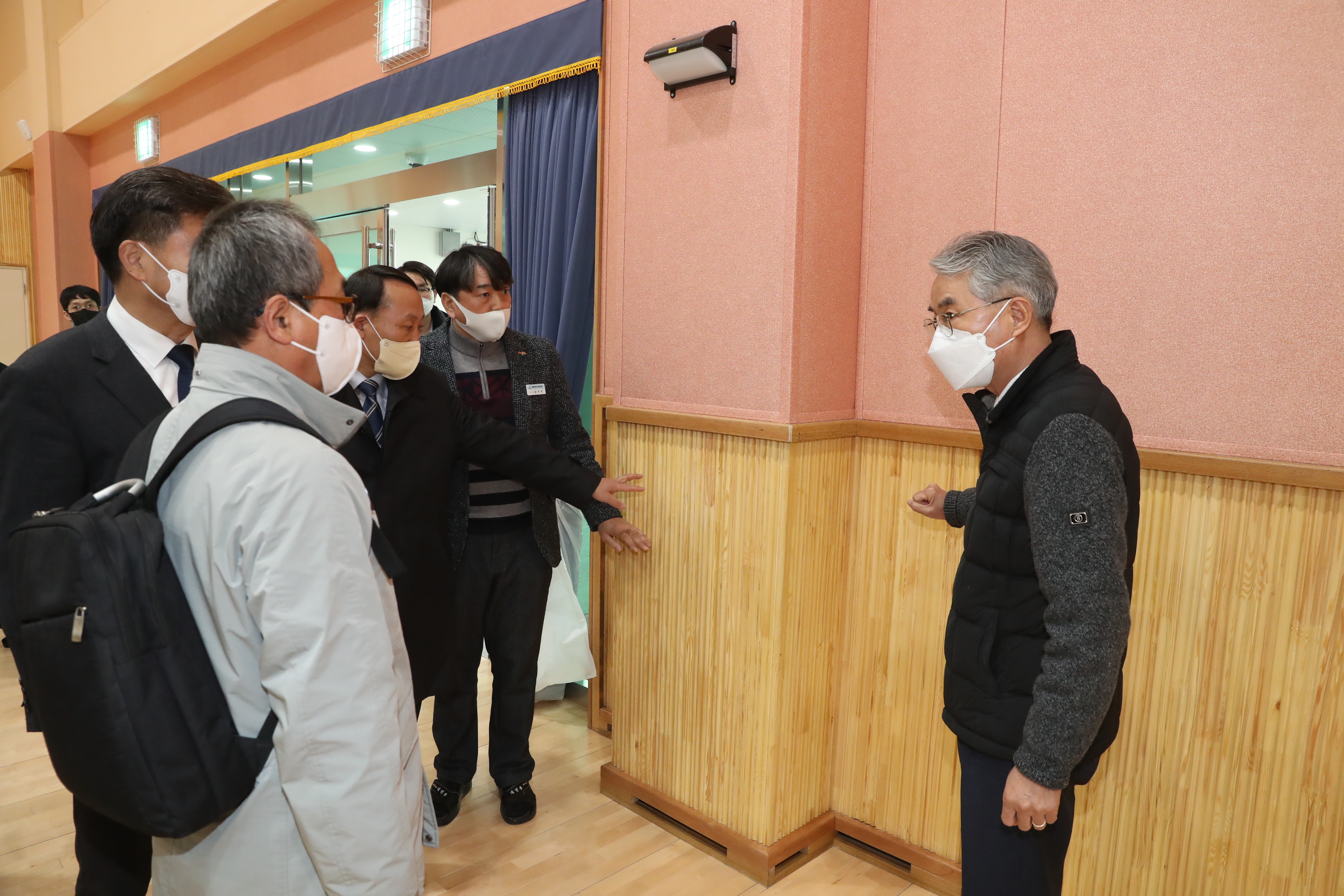 박종훈 교육감, 3월 개교 창원북면고 현장 점검 - 관련이미지3