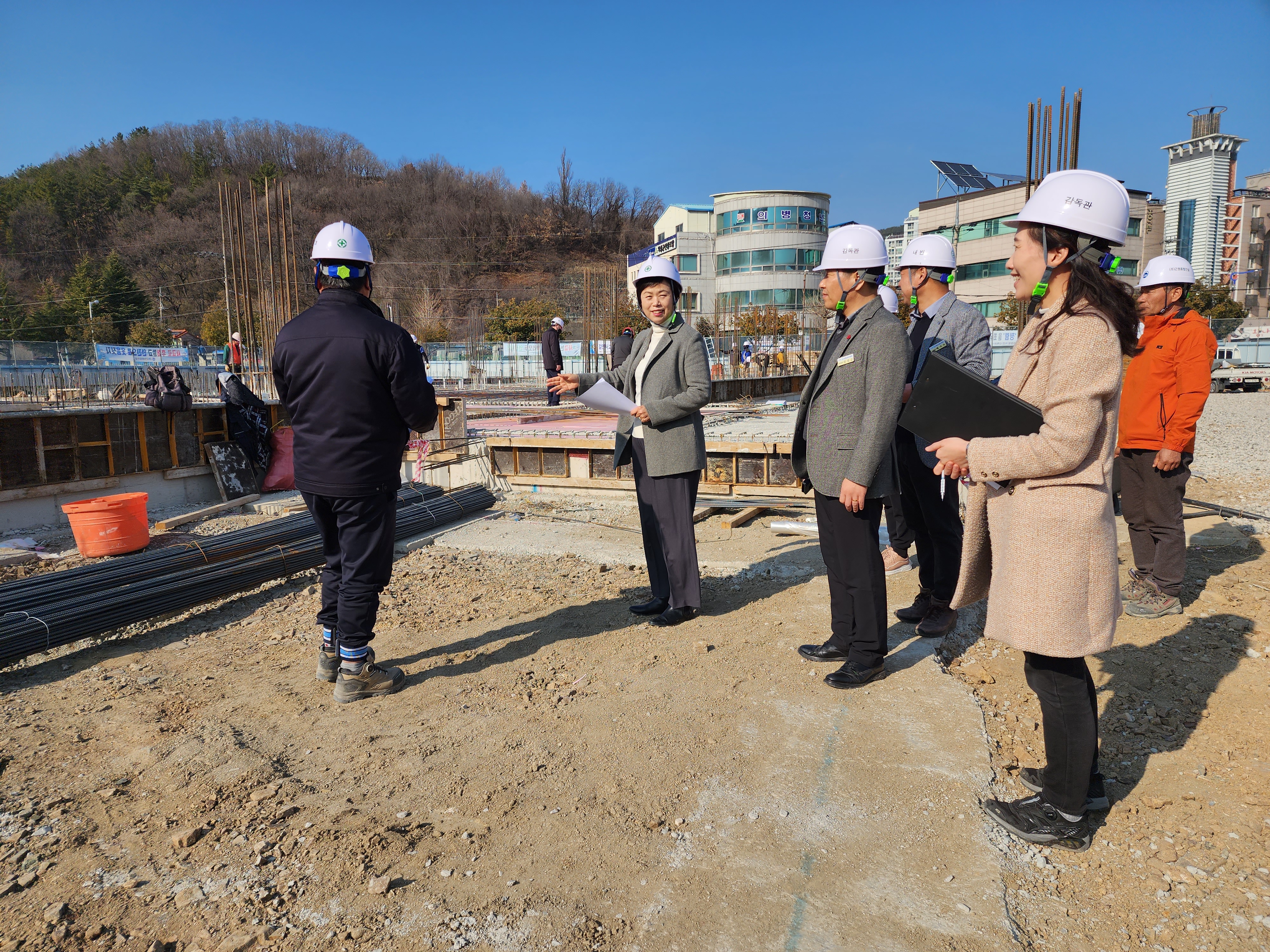의령교육지원청, 교육시설 공사현장 안전점검 실시 - 관련이미지1
