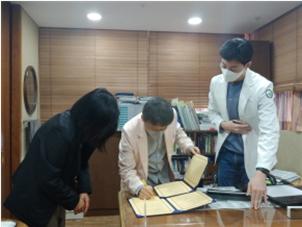 거제교육지원청, 아이좋아 희망드림센터 병(의)원 5곳과 협약 체결 - 관련이미지2