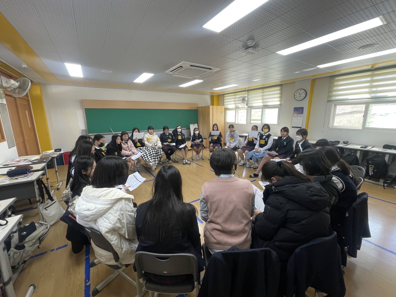 함안여자중학교, 회복적 생활교육 활동 실시 - 관련이미지1