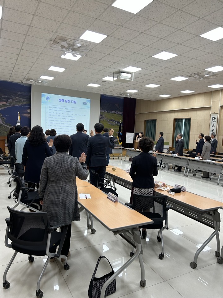 하동교육지원청, 기관 및 학교장‘청렴 실천’을 다짐하다! - 관련이미지1