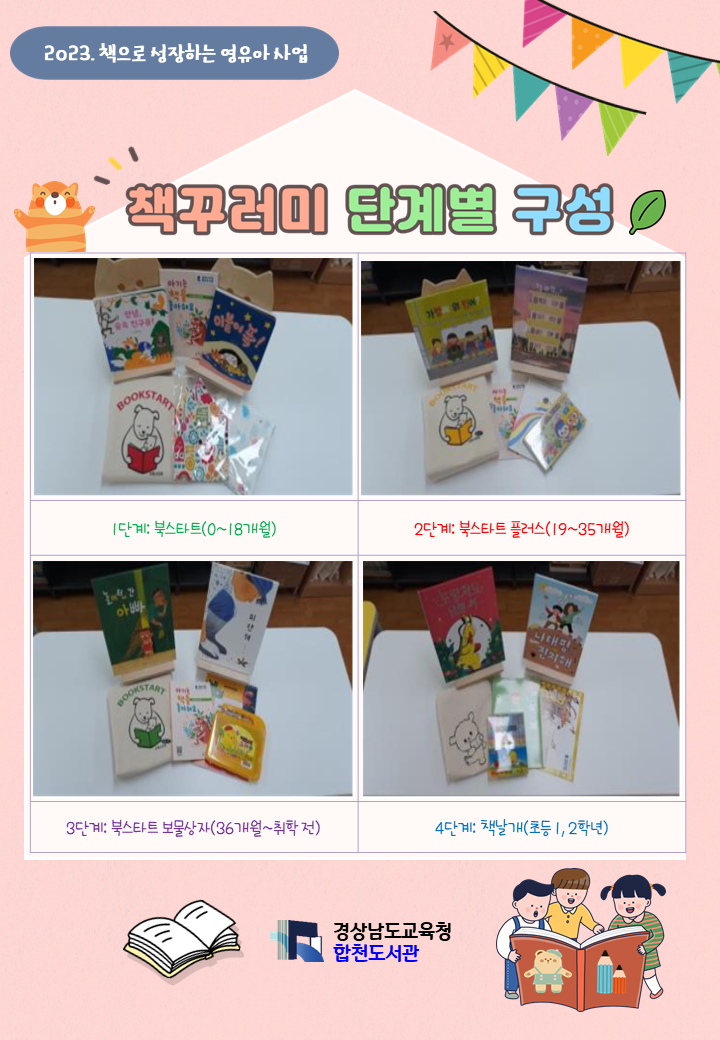 합천도서관, 2023년 책으로 성장하는 영유아 사업 - 북스타트 책꾸러미 배부 - - 관련이미지4