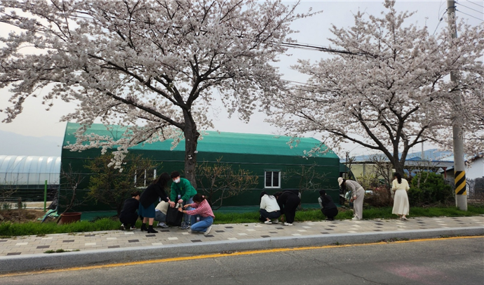 김해은혜학교, 청렴 꽃길‘같이 걷기, 가치 줍기’주간 챌린지 - 관련이미지1