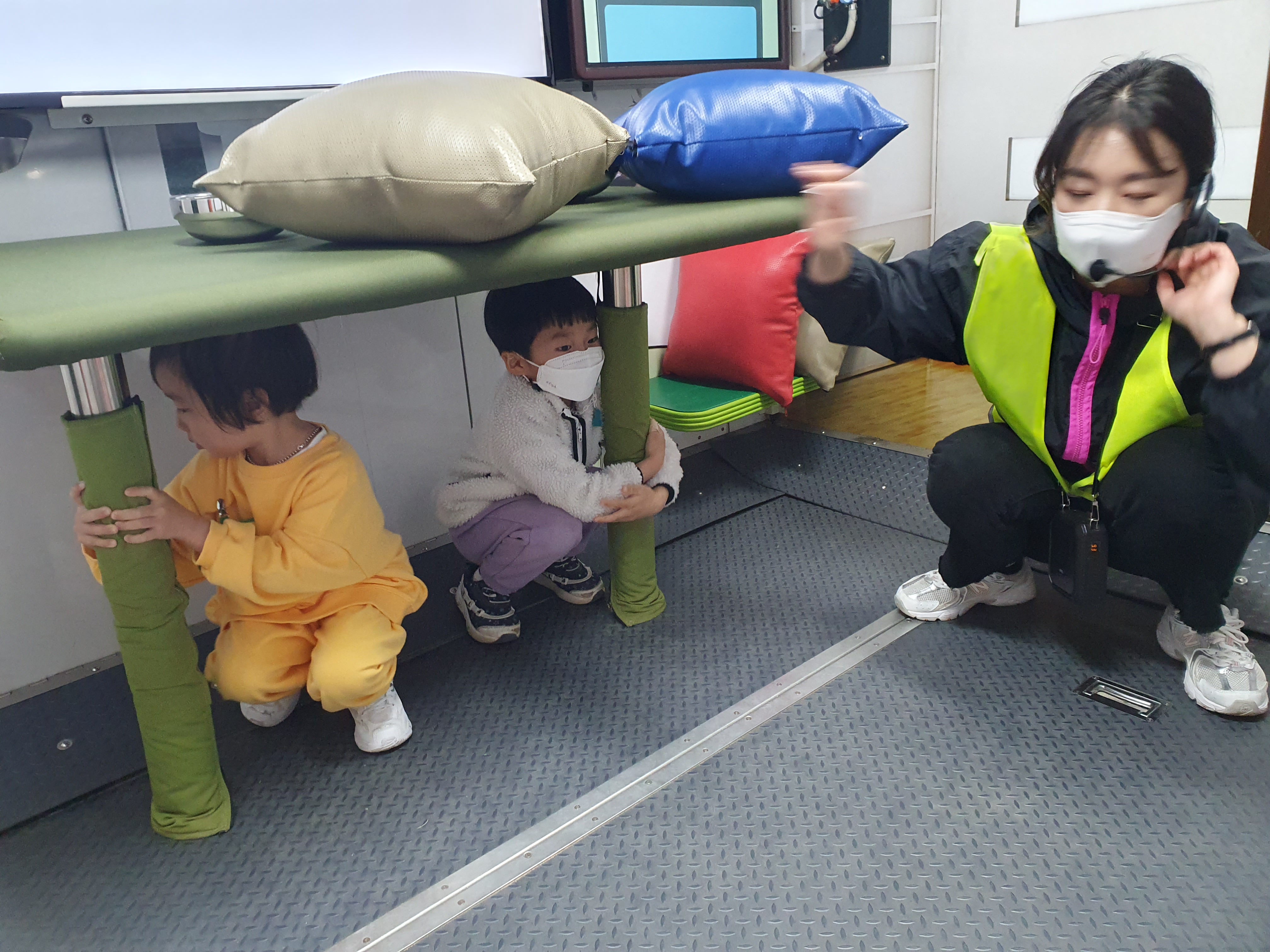 고성유치원 찾아가는 안전체험 교육 실시 - 관련이미지3