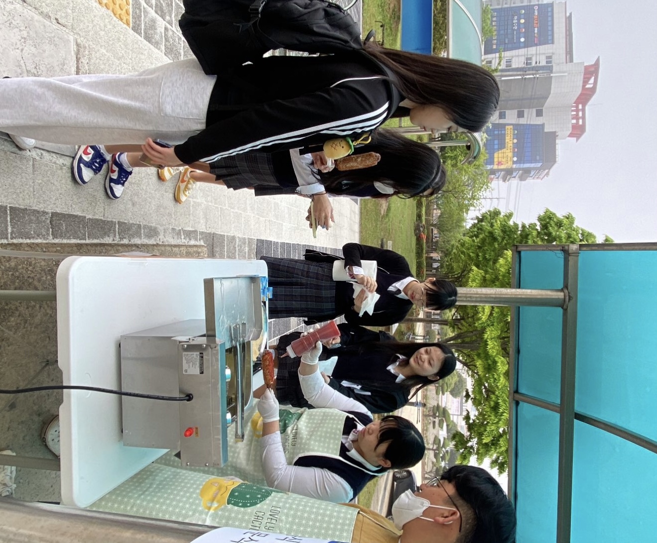 사천여고 아침을 여는 솜식당 행사 실시 - 관련이미지3