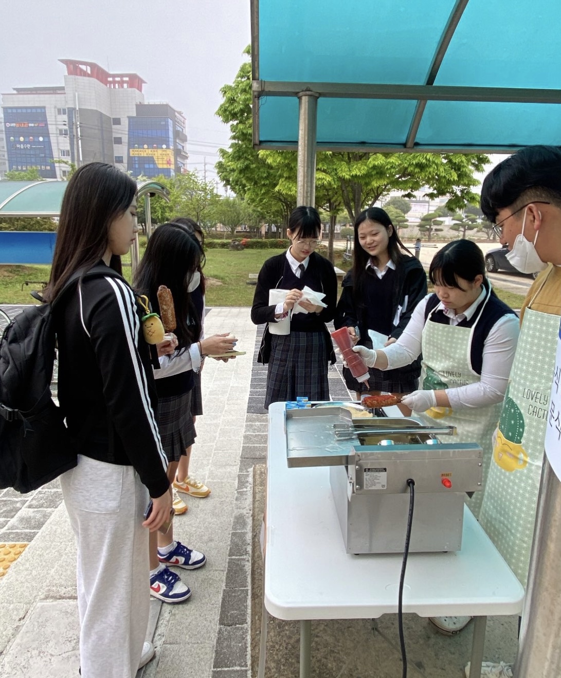 사천여고 아침을 여는 솜식당 행사 실시 - 관련이미지4
