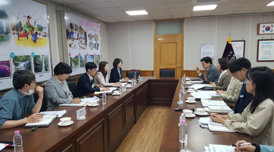 양산교육지원청, 교육청-양산시, 학생 통학 여건 개선을 위한 출발점에 서다! - 관련이미지1