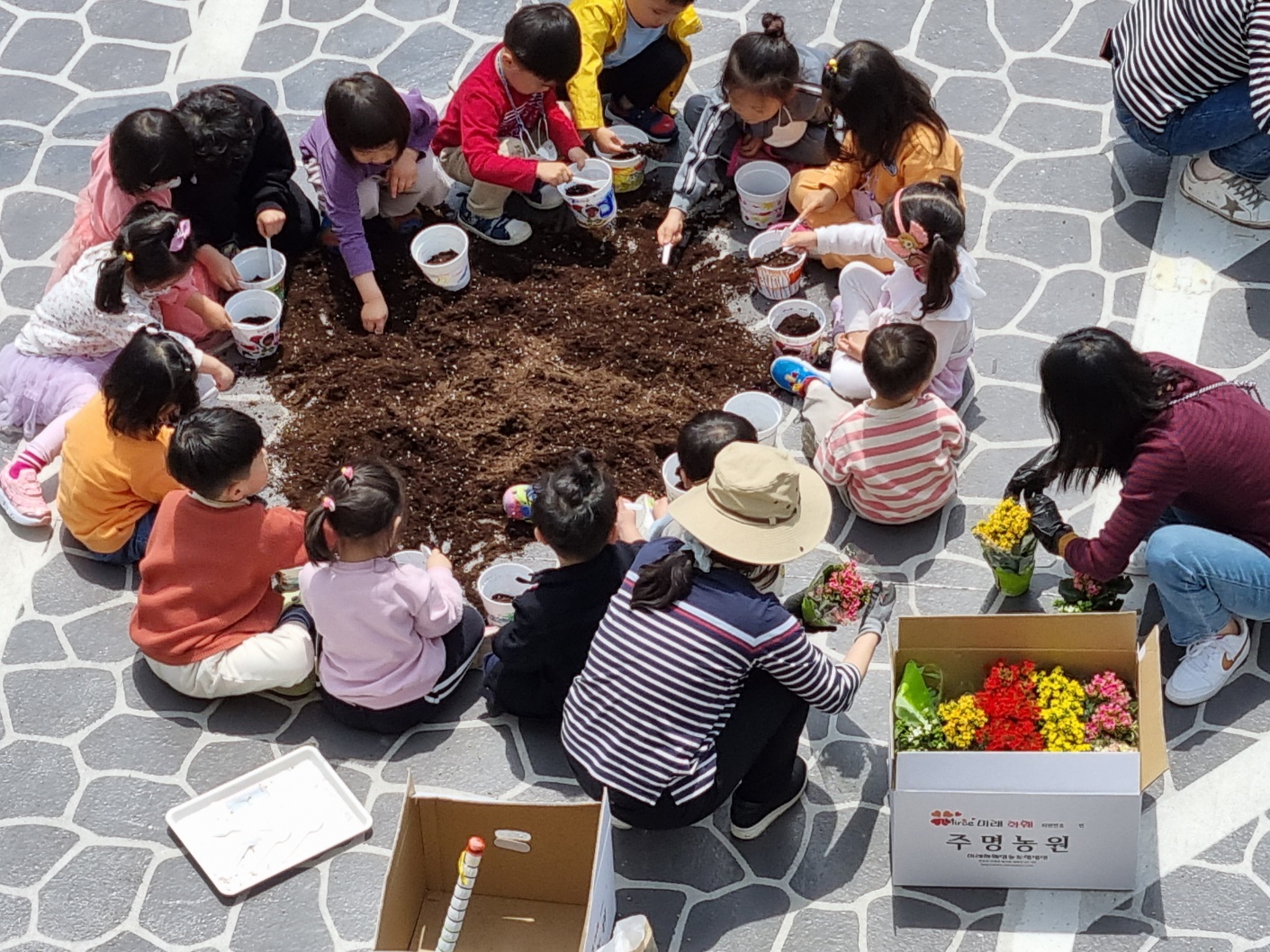 현동숲유치원, 어버이날 기념 행사 개최 ‘감사꽃(화분)심기’ - 관련이미지2