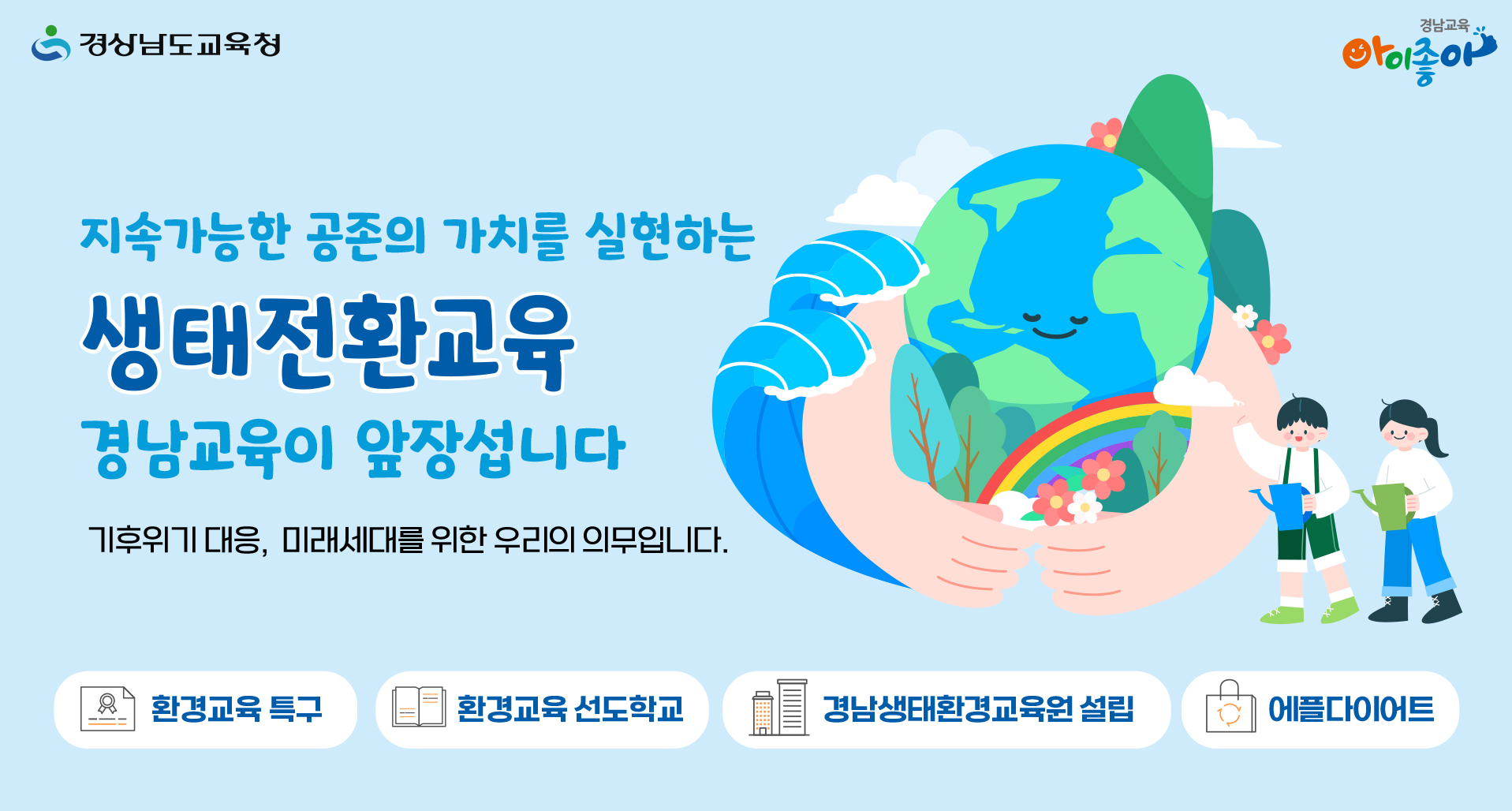 4. 학교와 지역의 협력으로 교육생태계 확장(4-3, 4-6,4-7)-기후환경추진단 생태전환 교육 - 관련이미지1