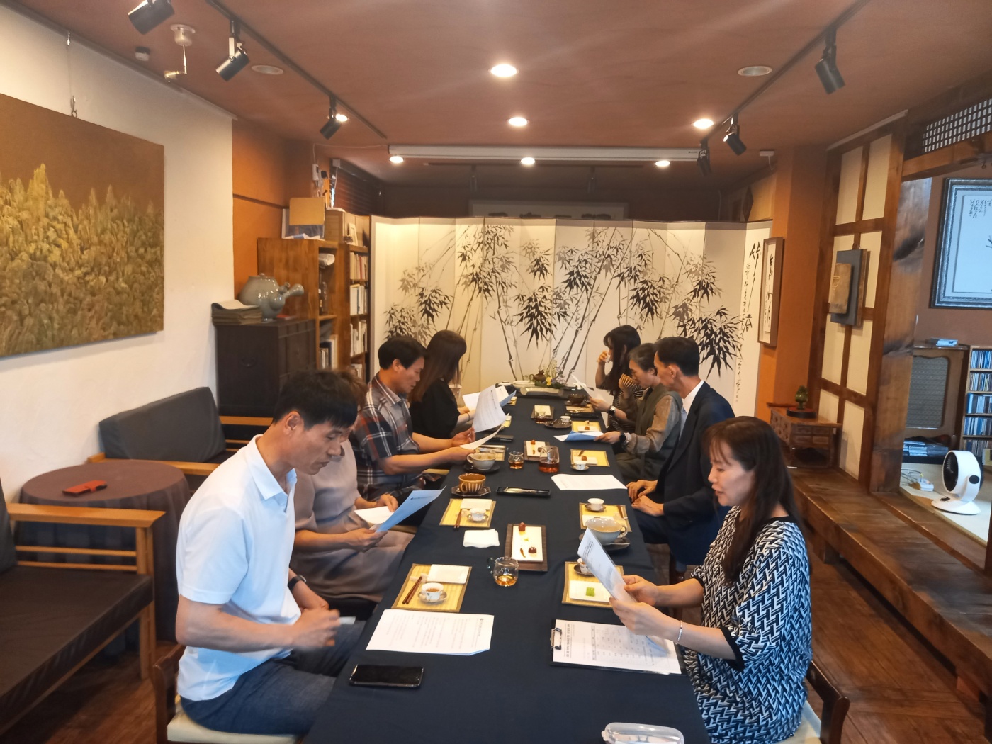 진주교육지원청, 작은학교 지원을 위한 중등 빛깔교육과정 운영 협의회 개최 - 관련이미지1