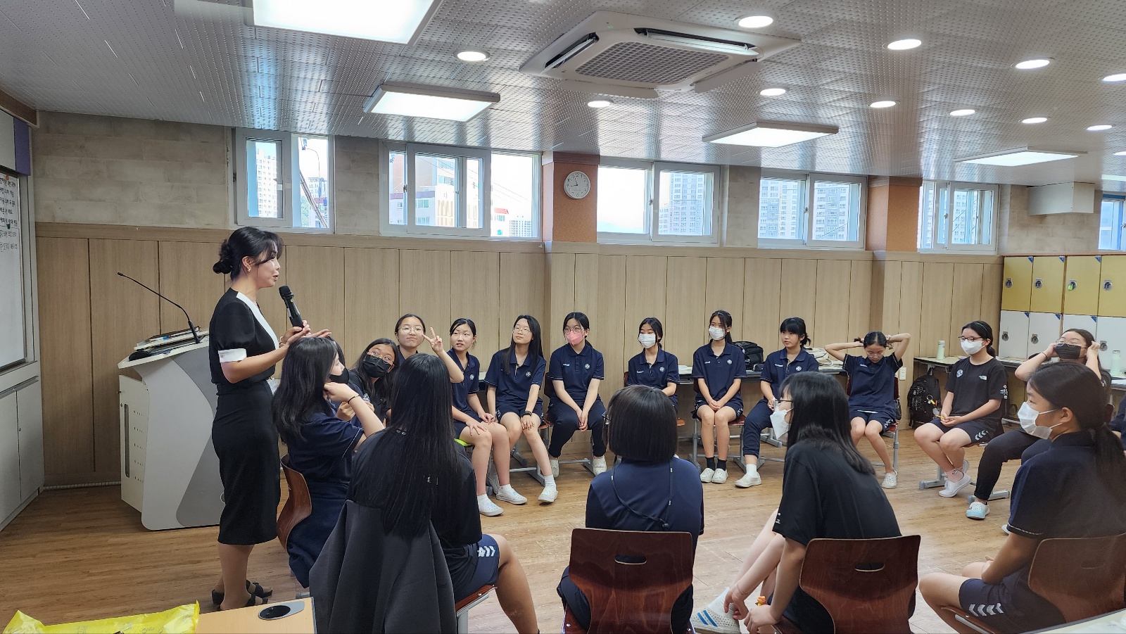마산의신여중,  『마음 튼튼 학교 안전교육의 날』 운영 - 관련이미지2