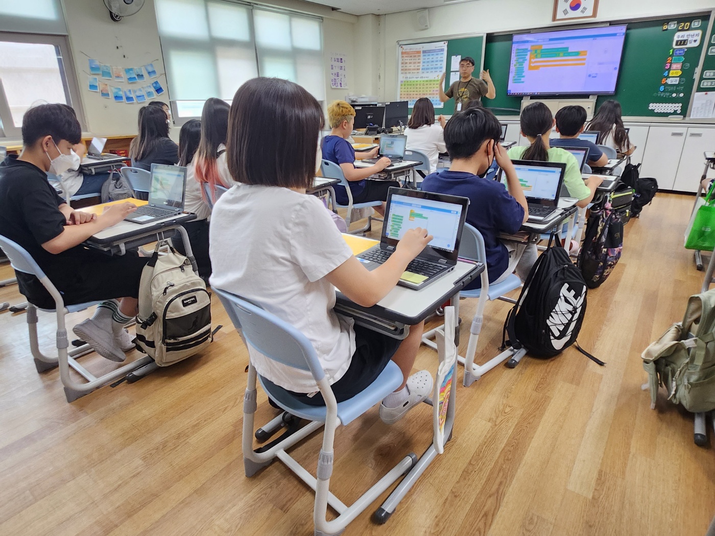 진영중앙초 ‘미래를 여는 학교·함께 가는 미래’ AI·SW 코딩교육 실시 - 관련이미지2
