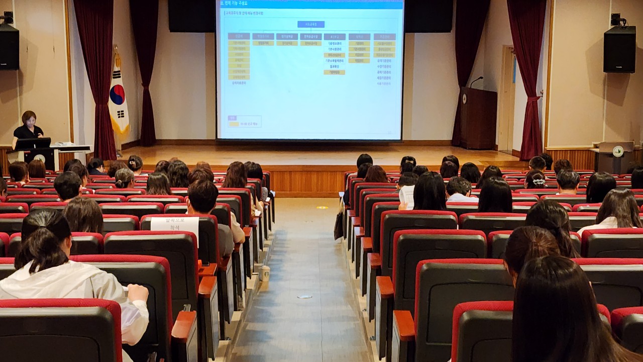 양산교육지원청, 4세대 지능형 나이스 교육공무직원 급여 담당자 전달 연수 실시 - 관련이미지2