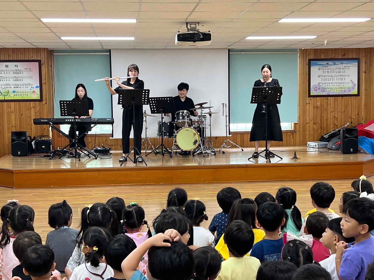 창원한별유치원, 학부모 재능기부 작은 음악회 실시 - 관련이미지1