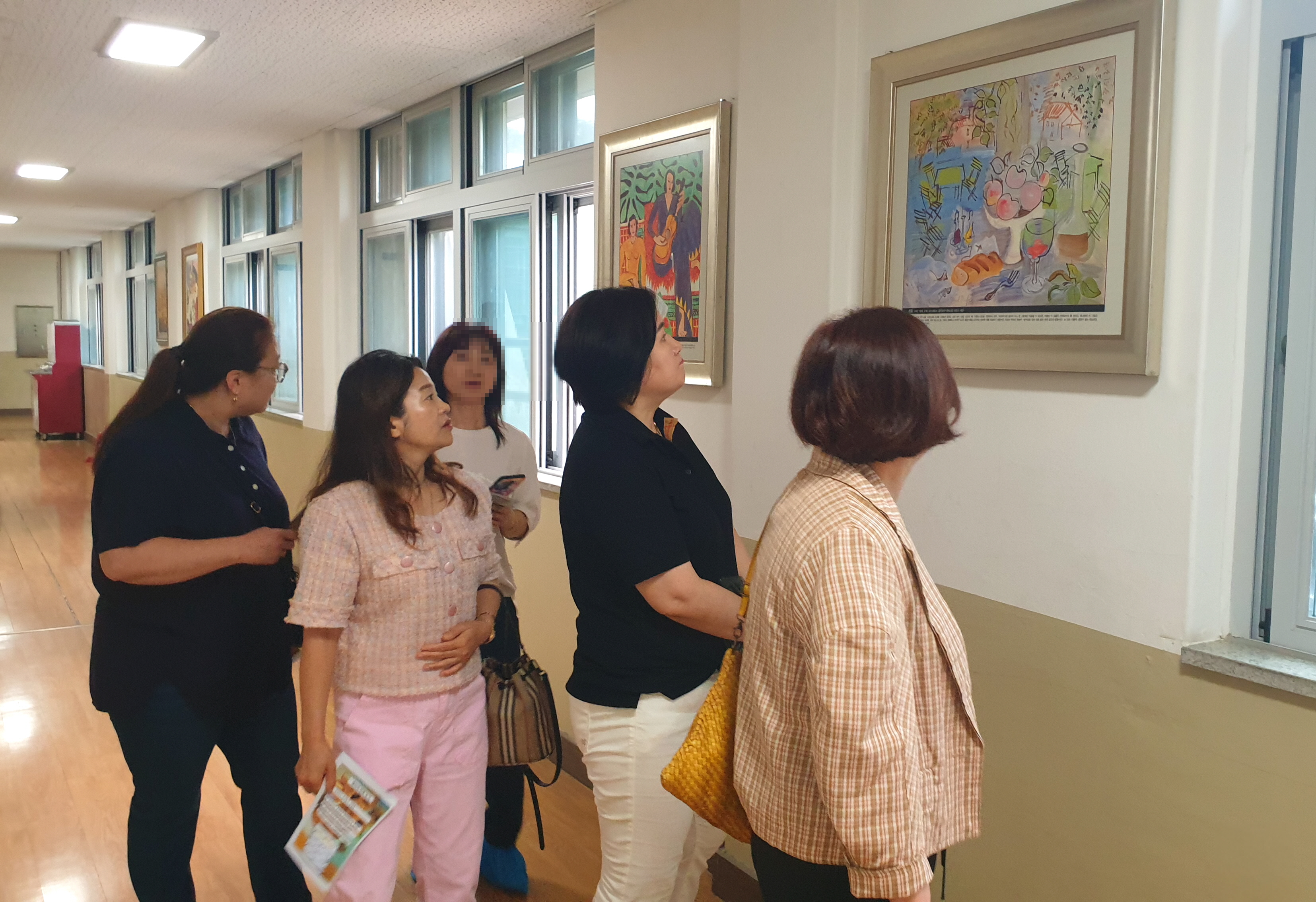웅상중 ‘명화가 있는 아트 갤러리’ 개관 - 관련이미지3