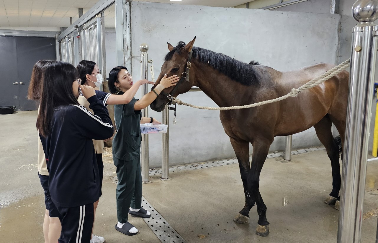 함안여자중학교, 특성화고등학교 전공 및 학과 진로 체험 활동 가져 - 관련이미지1