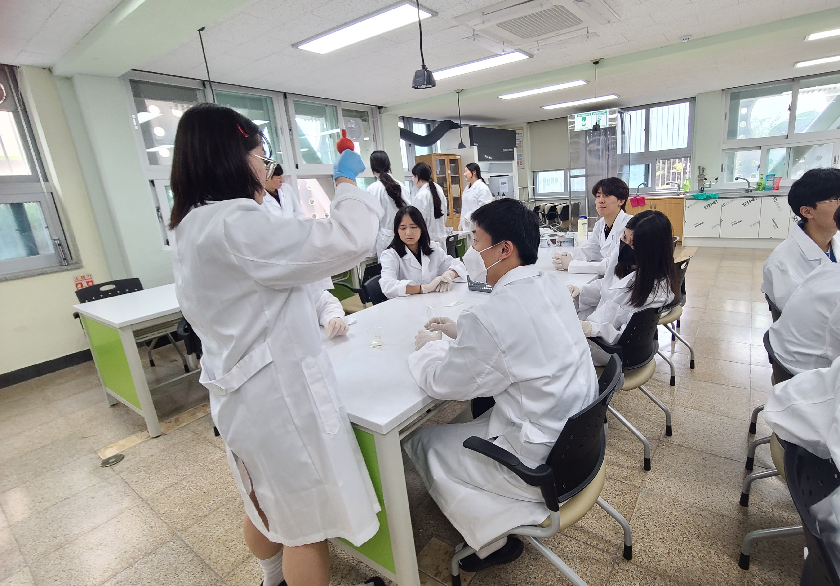 삼천포중앙고, 융합 프로젝트 진행 - 관련이미지1