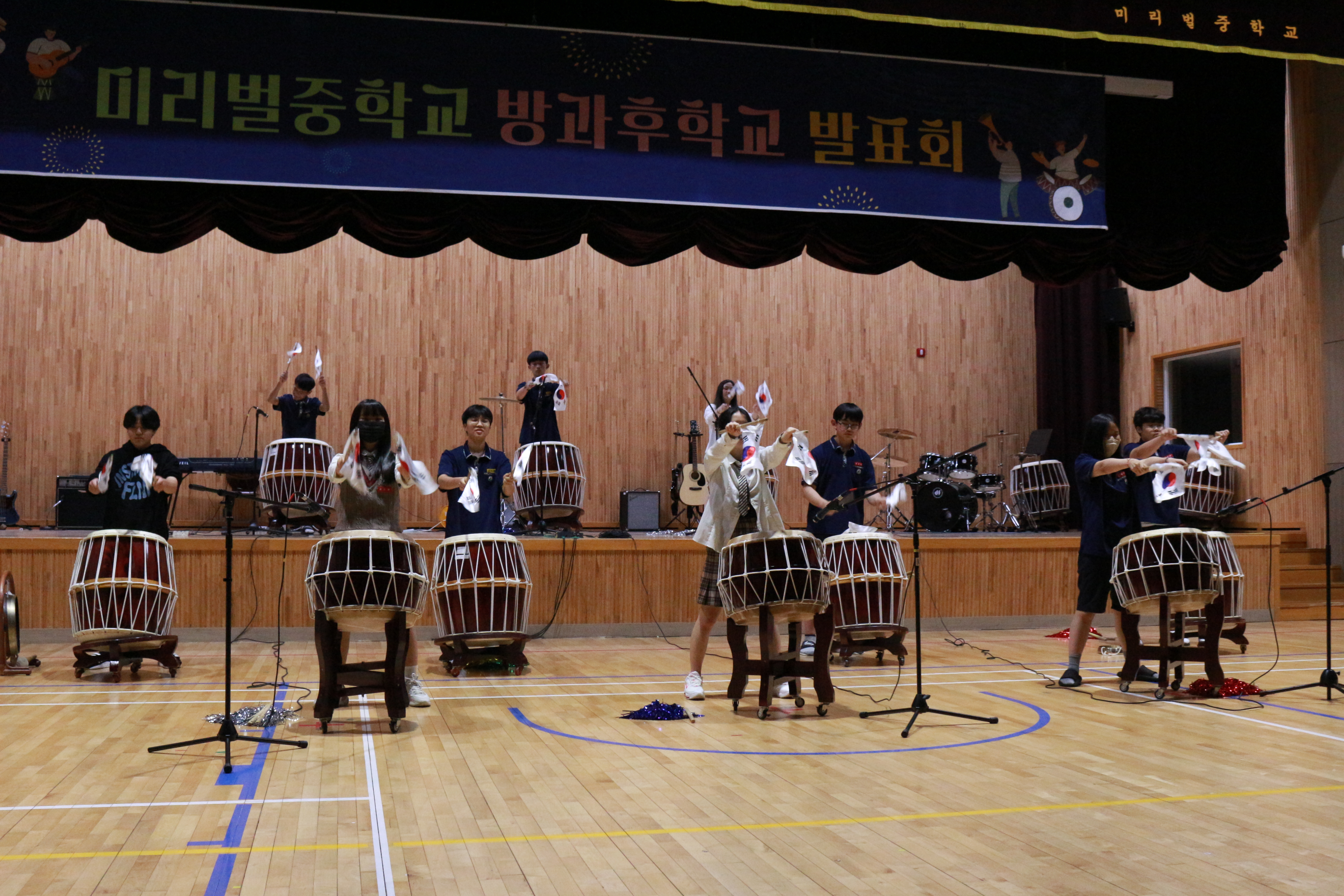 미리벌중학교 2023학년도 1학기 방과후학교 발표회 실시 - 관련이미지4