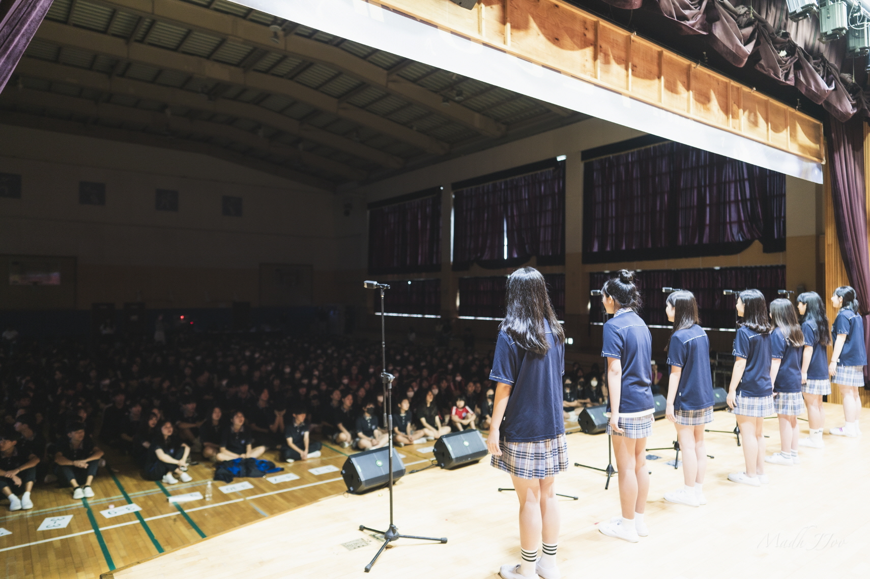 수월중학교 교내 합창제 실시 - 관련이미지4