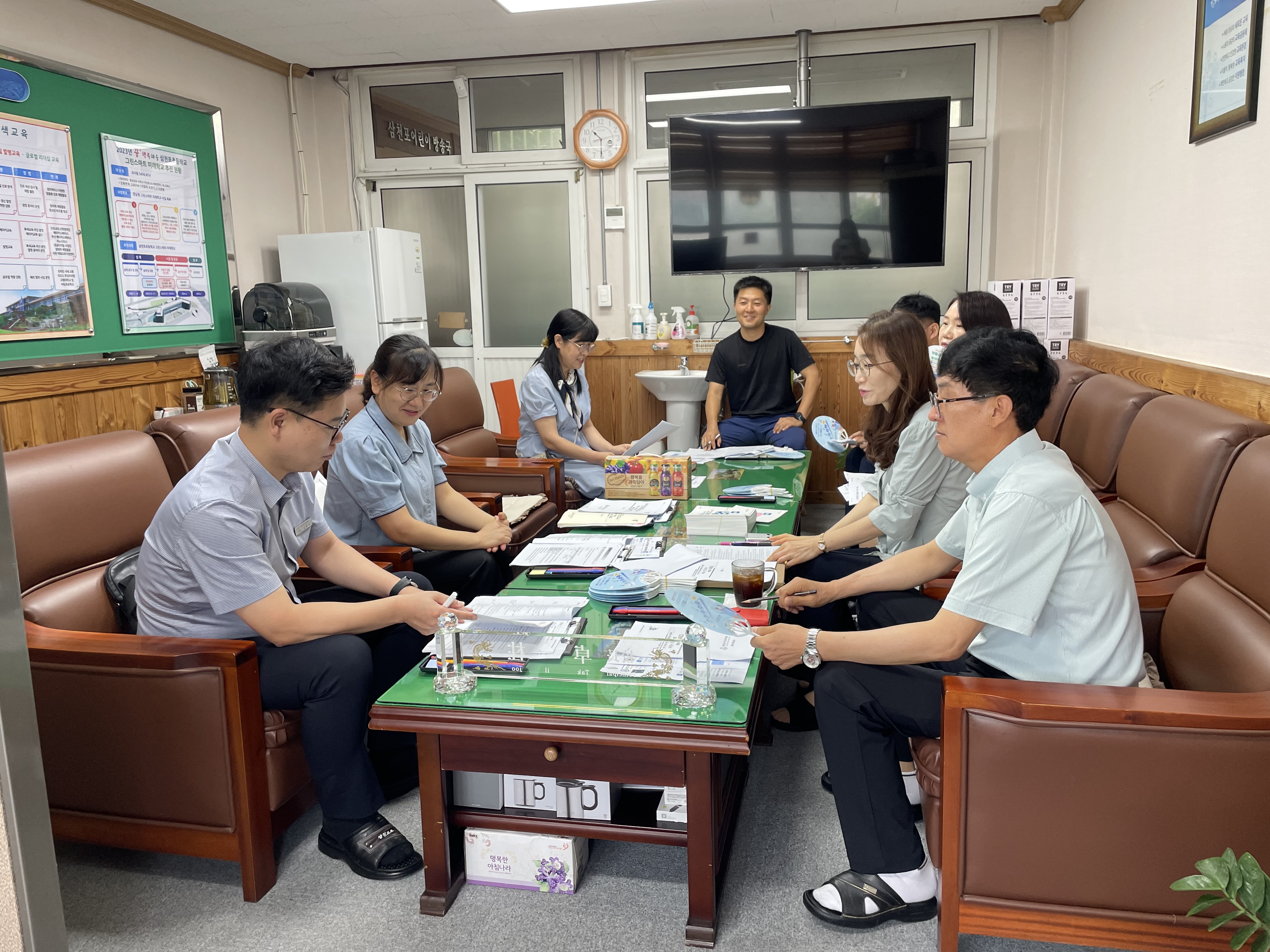 사천교육지원청, 학교로 찾아가는 청렴 협의회 실시 - 관련이미지2