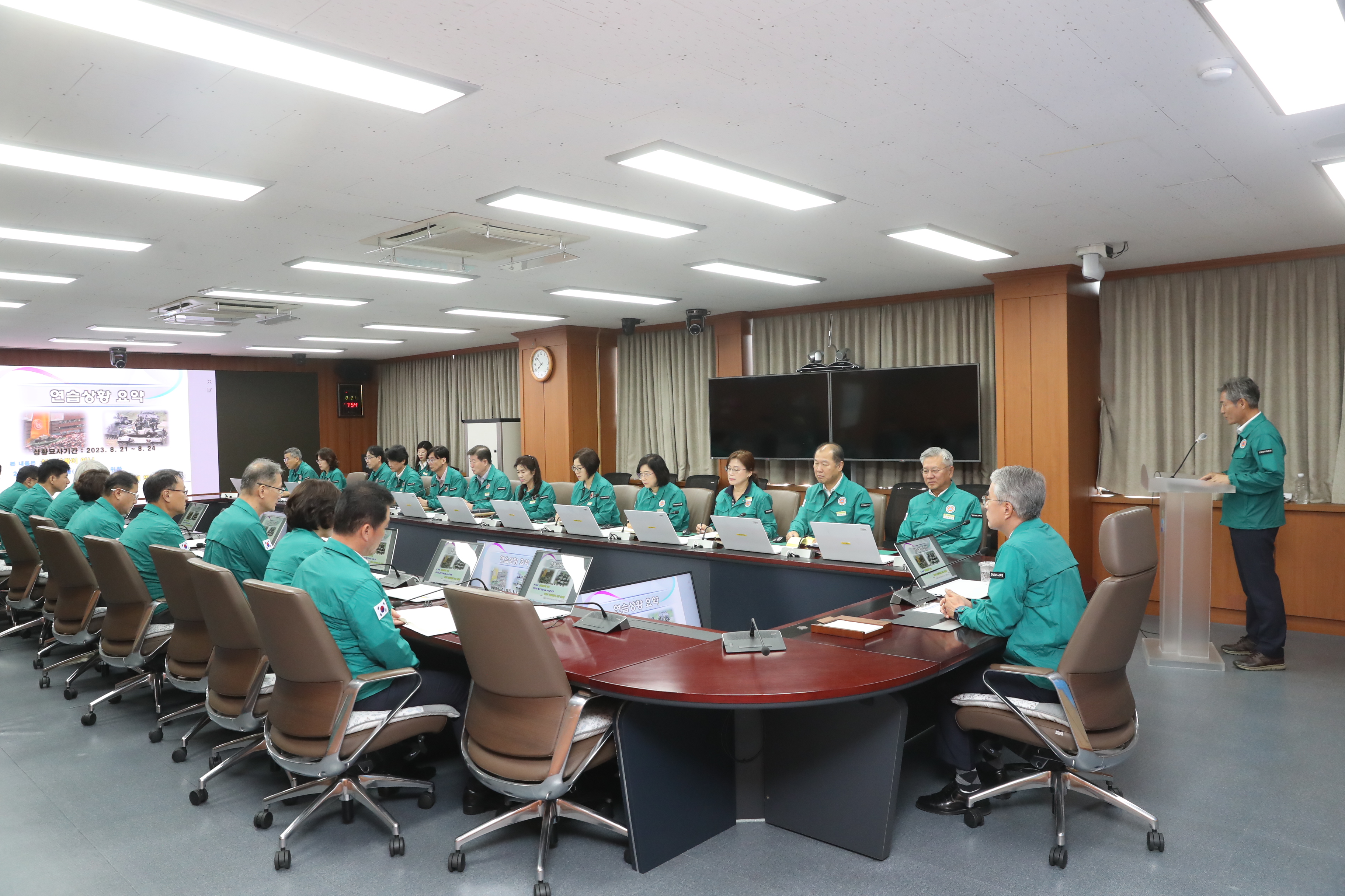 경남교육청, 을지연습 비상소집 훈련 시작 - 관련이미지1