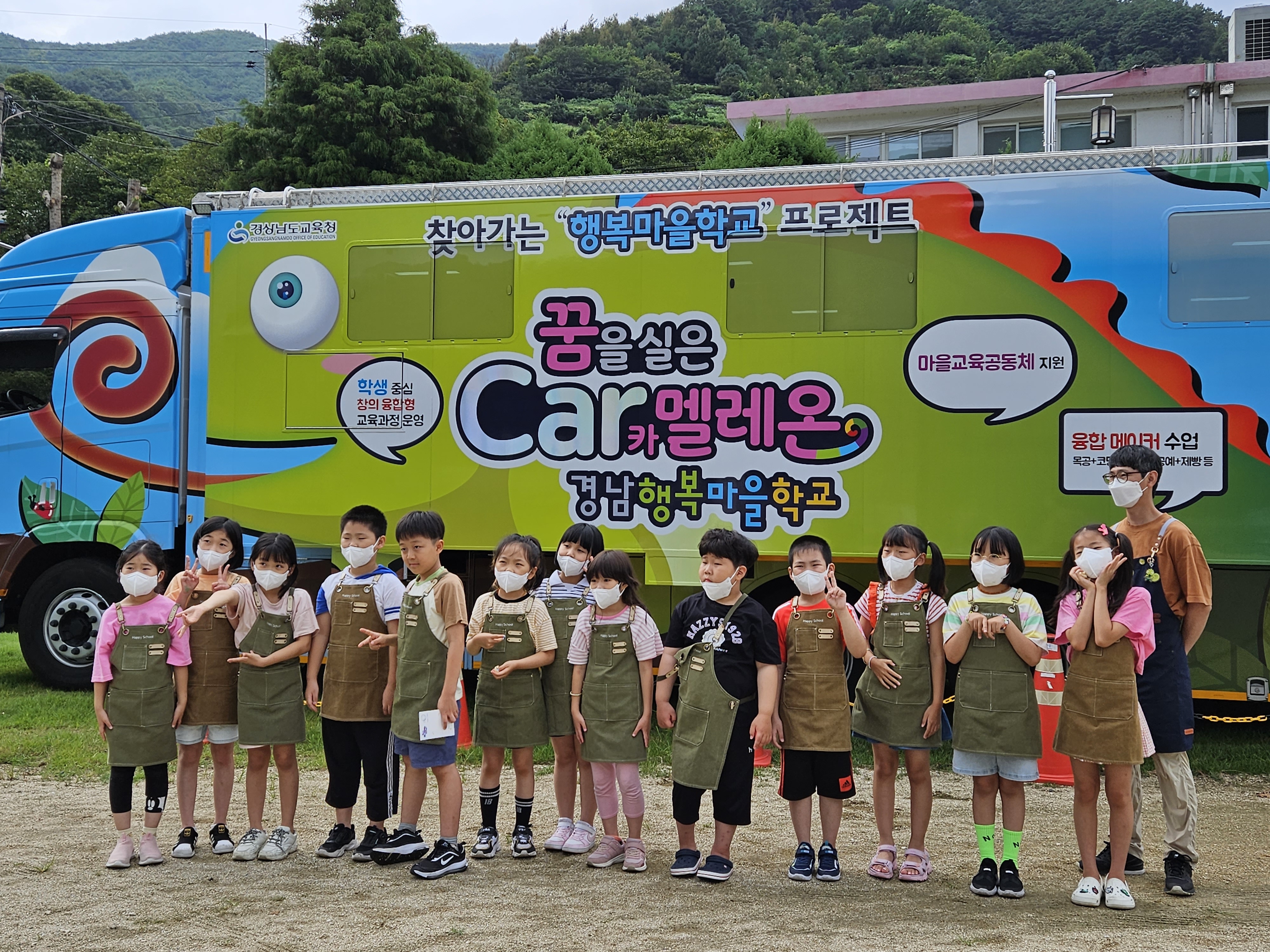 화개초, 카멜레온 4색 진로체험주간 운영 - 관련이미지1