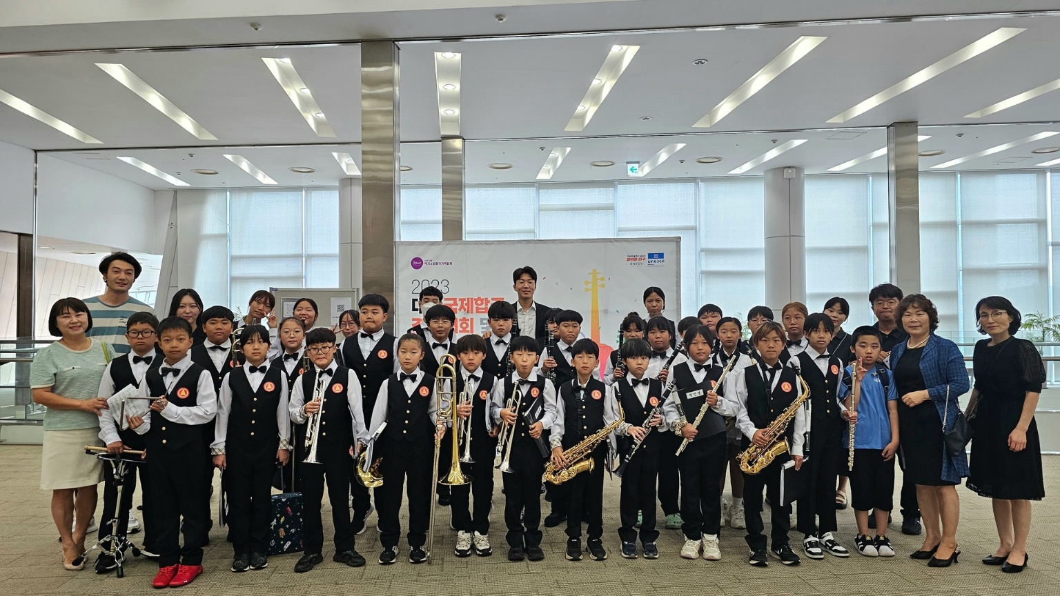 대합초등학교, 대합 심(心)포니 오케스트라로 예술꽃을 피우다. 대합초등학교, - 2023. 대구국제합주경연대회 초등부문 동상 수상 - - 관련이미지3