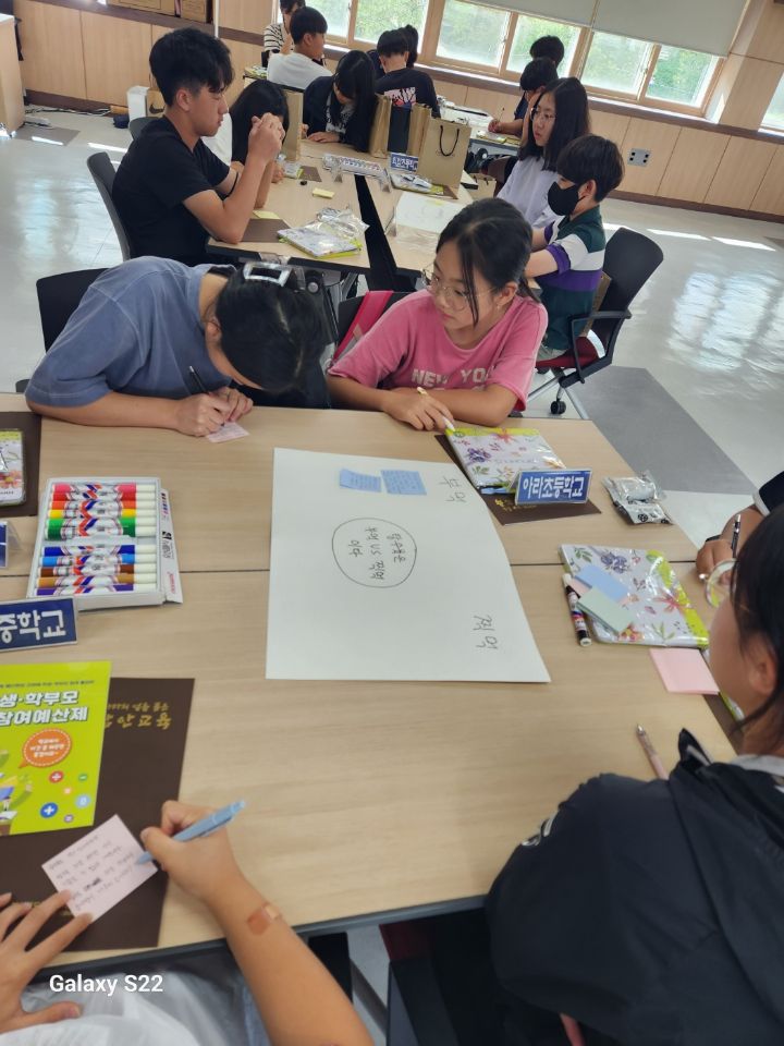 함안교육지원청, 민주적 학교문화 조성을 위한  2023. 아라가야함안 학생의회 대상 연수 운영 - 관련이미지2