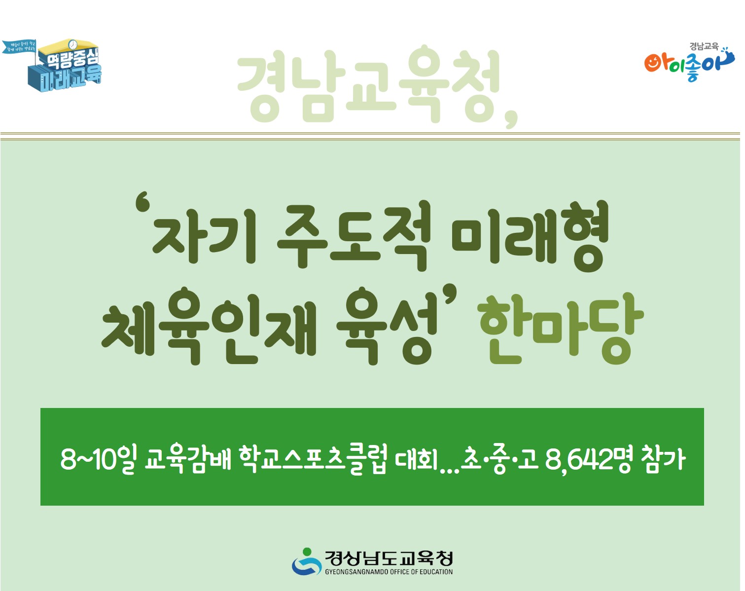 ‘자기 주도적 미래형 체육인재 육성’ 한마당 - 관련이미지1