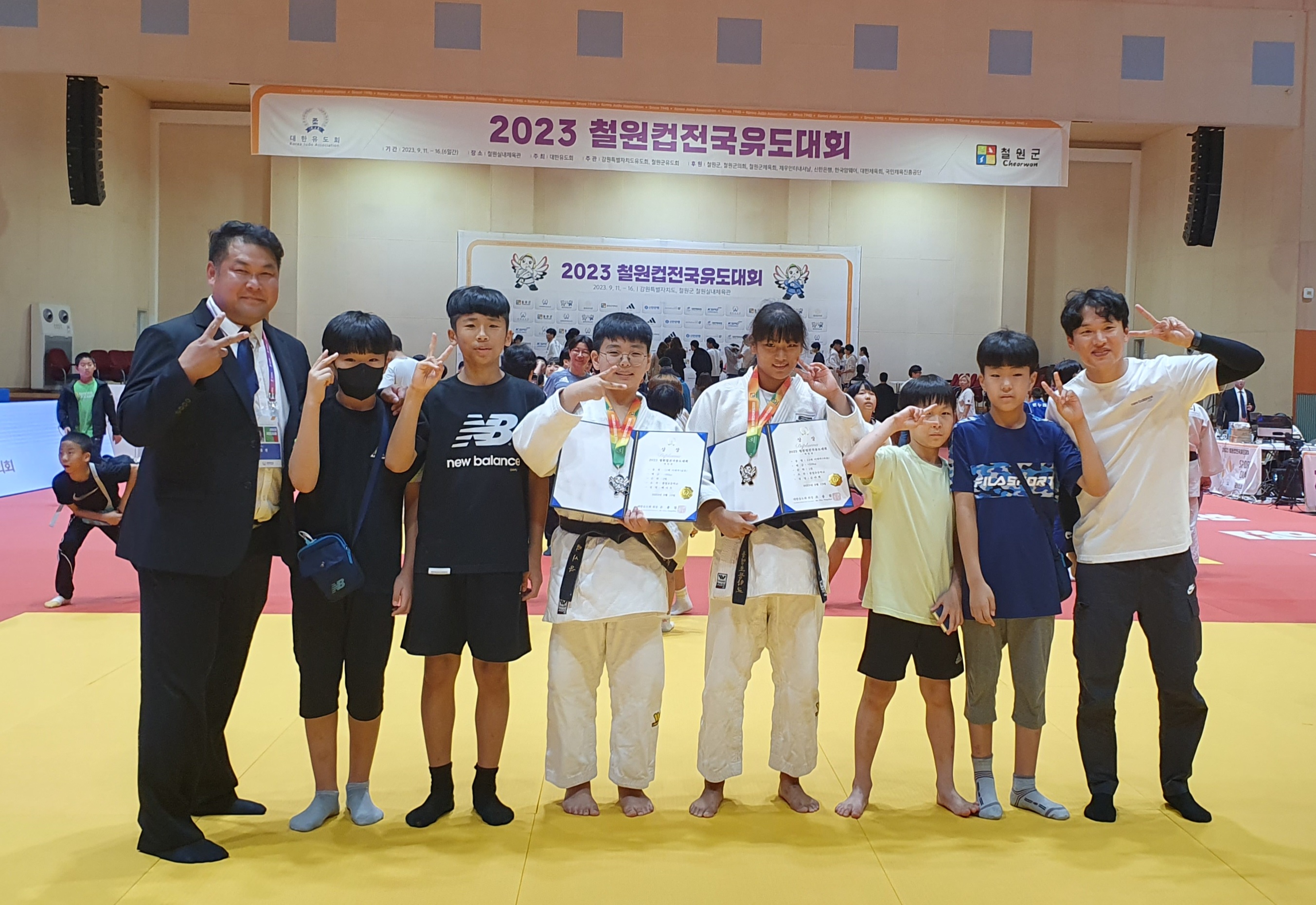 통영초 유도부 철원컵 전국유도대회 금메달! 은메달! - 관련이미지1