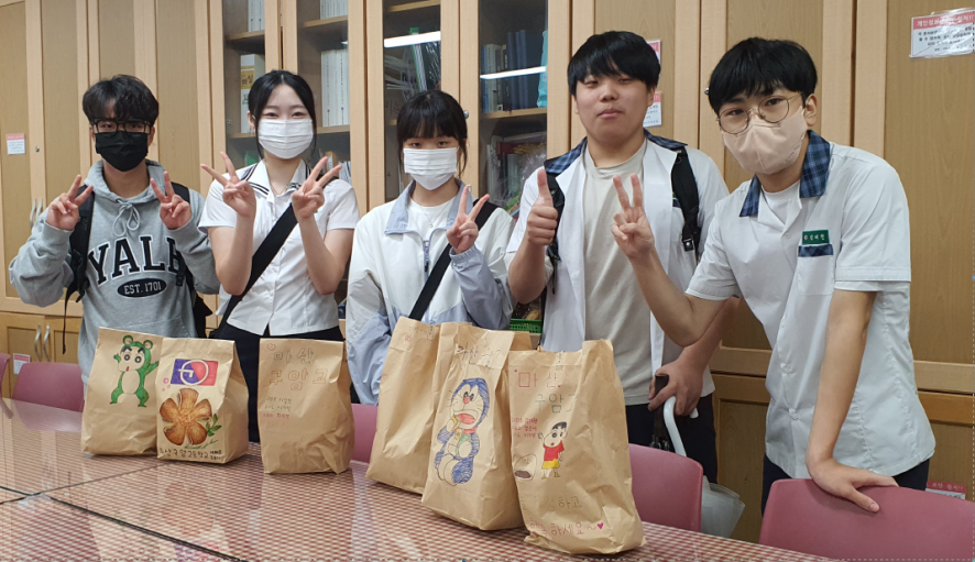 마산구암고, 함께 꿈꾸는 제빵이야기, 사랑의 빵 나눔 프로젝트 - 관련이미지1