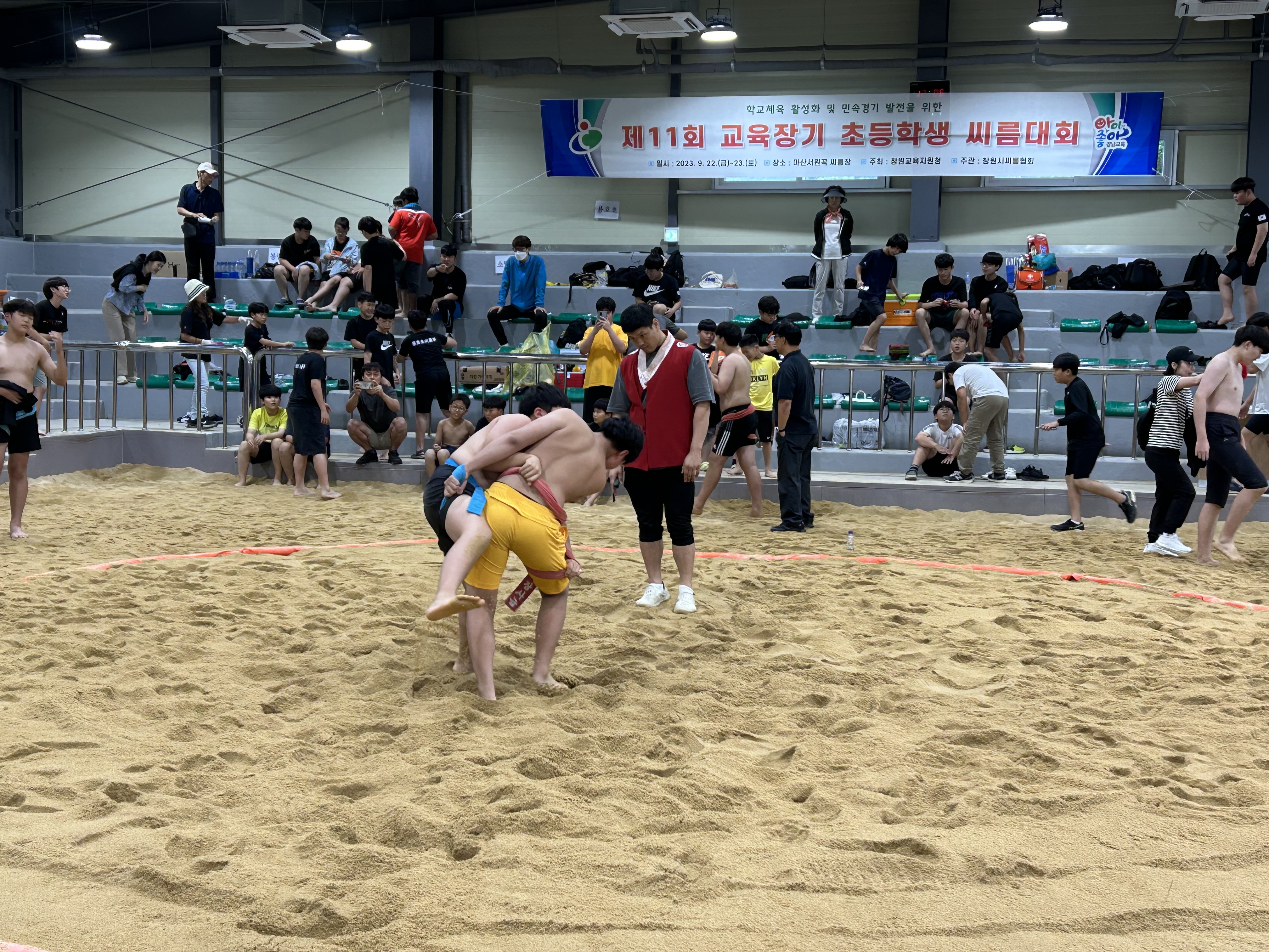 창원교육지원청, 씨름 꿈나무들의 한가위 어울림 축제 - 관련이미지3
