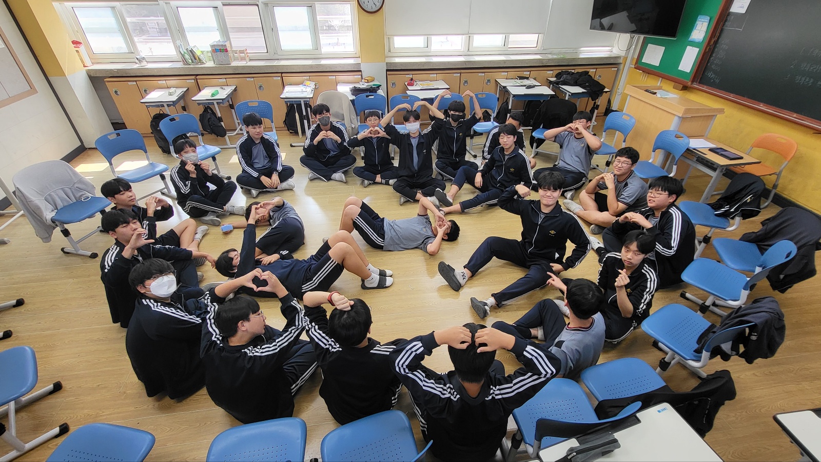 평화교실 약속 존중 사진