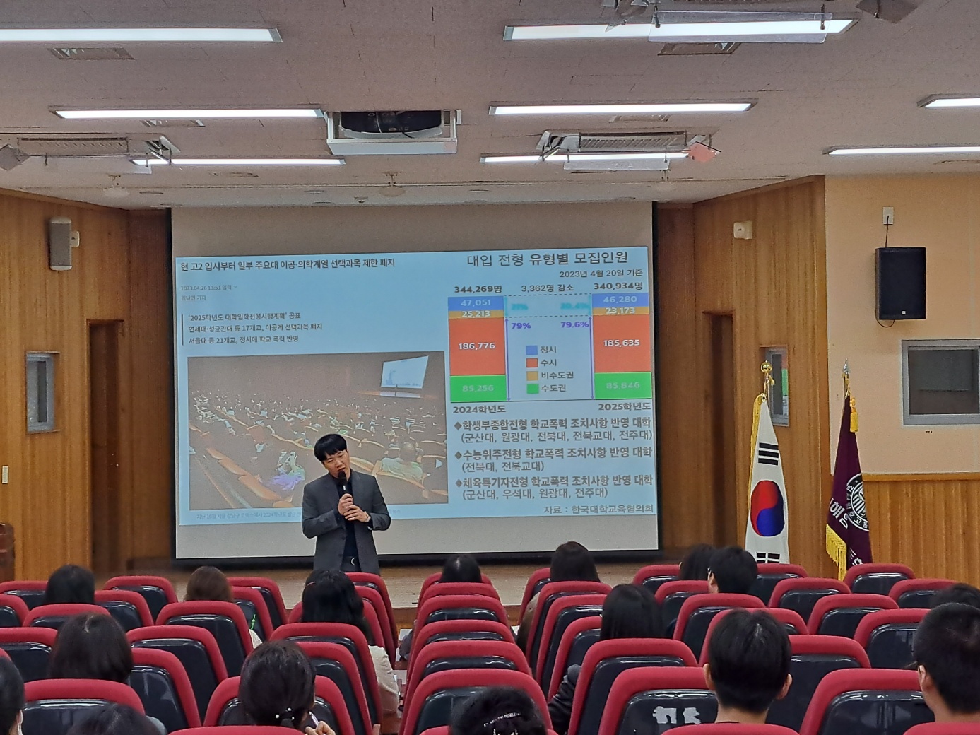 김해임호고, 우리 아들, 고등학교 어디로 갈까? 중학교와 고등학교 학부모 대상 남학생 맞춤형 교육과정 설명회 개최 - 관련이미지3