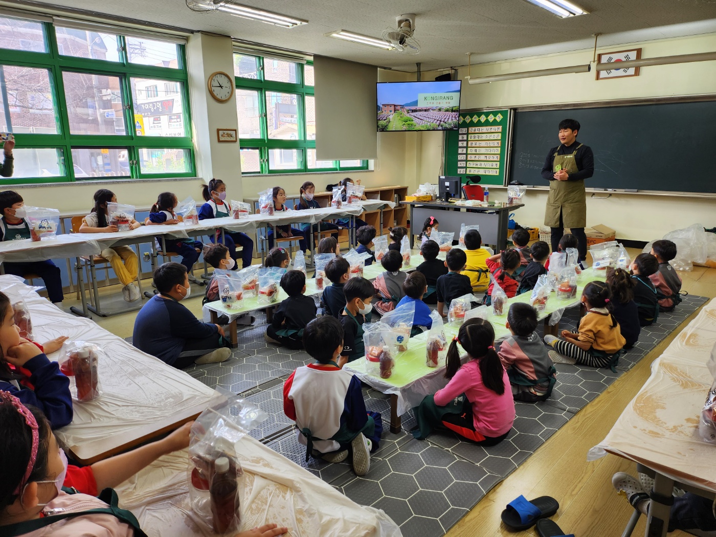 2023. 유초연계 공동수업 전통장 만들기 - 관련이미지4