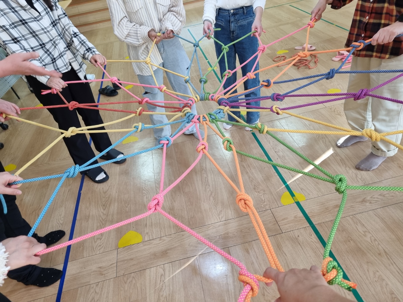 2023. 지구별 자율장학 협의회(진해2지구) 실시(알록발록 밧줄로 함께 놀이해요-해원꽃숲유치원) - 관련이미지2