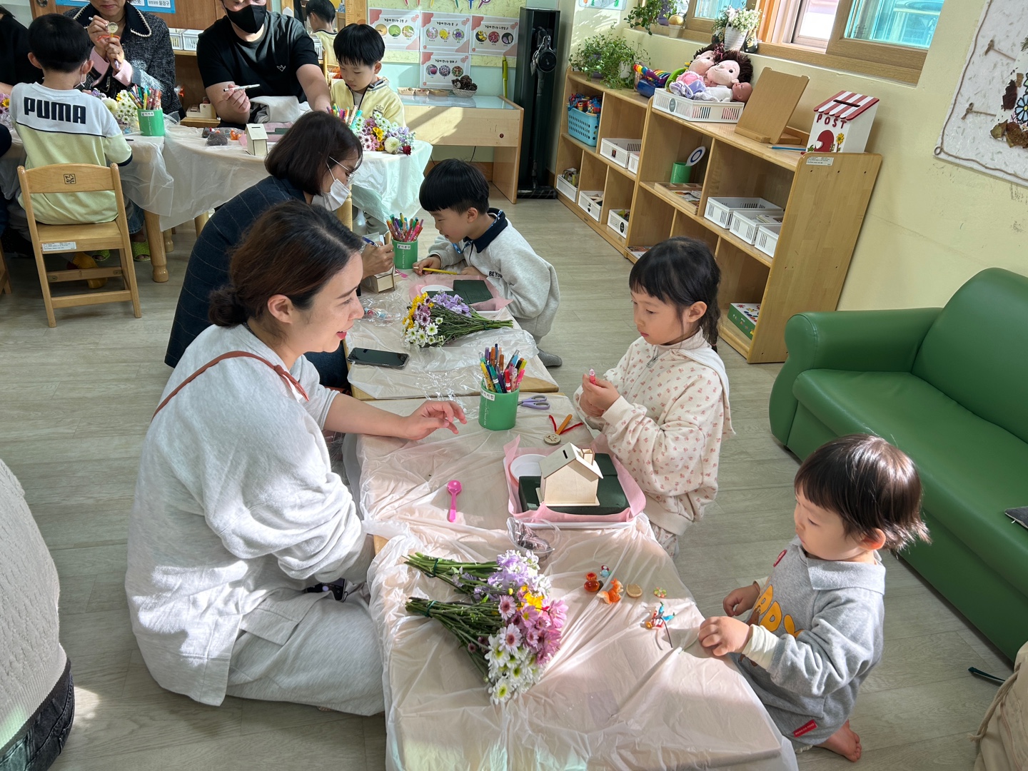 밀양유치원, 2학기 배움중심 학부모 공개(참여)수업 운영 - 관련이미지2