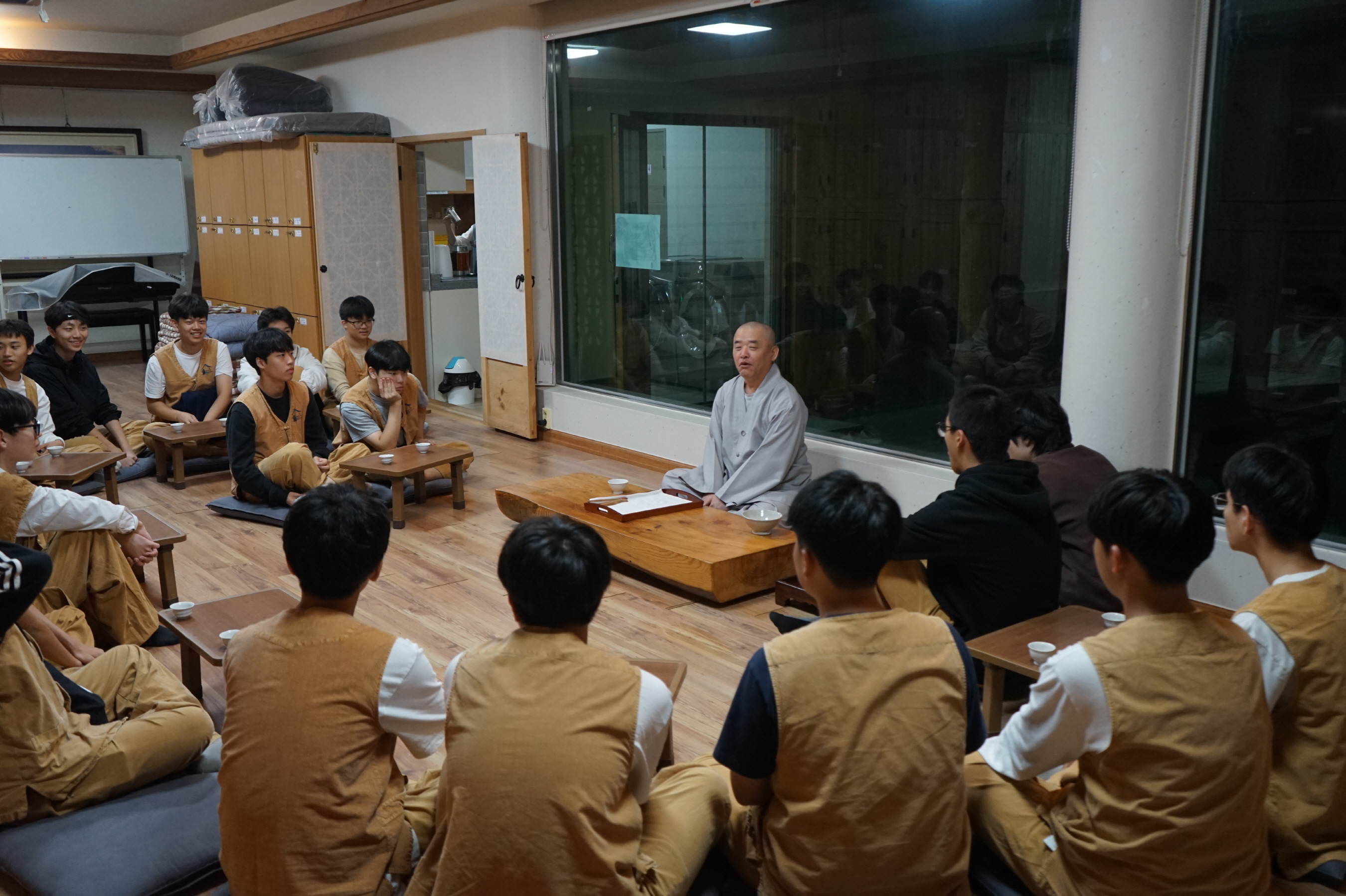 창원중앙고, 학생자치회 주관 회복적 생활교육형 템플스테이 실시 - 관련이미지3