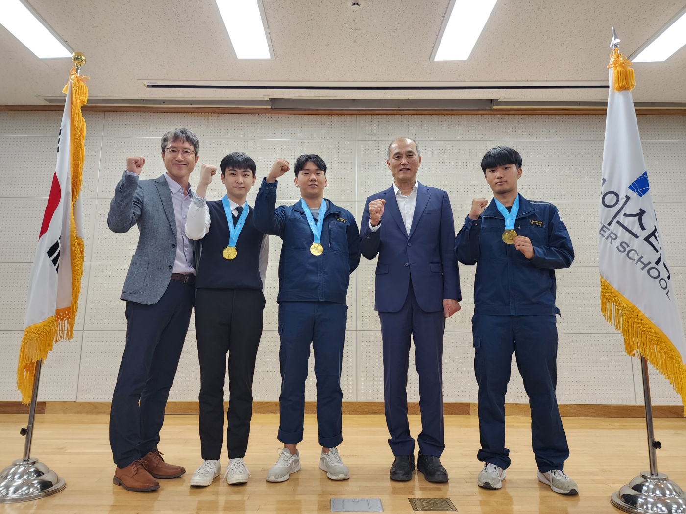 삼천포공업고, 2023년 제58회 전국기능경기대회 핵심산업분야 전국1위 - 관련이미지1