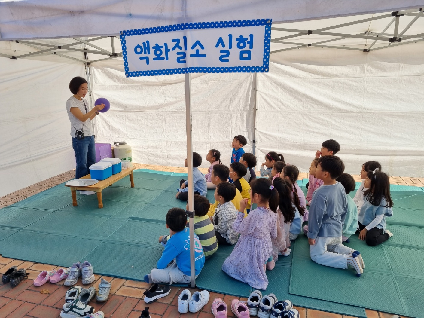 양덕솔빛유치원 생각 쑥쑥! 창의력 팡팡! 유아과학캠프 실시 - 관련이미지1