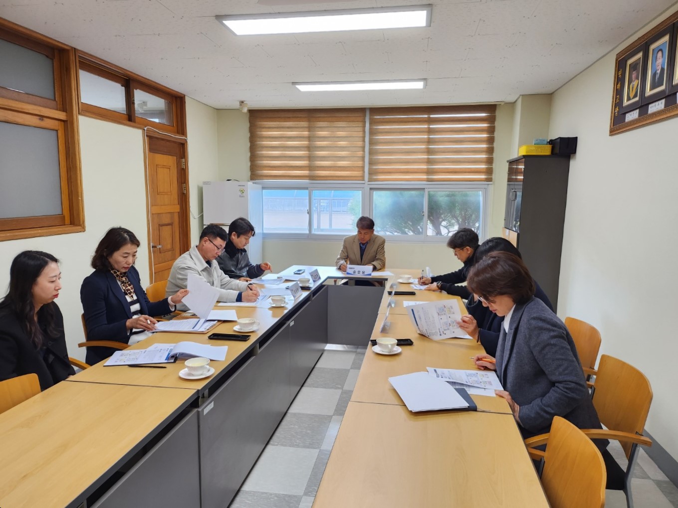 경남 최초, 통영중앙중학교 학교복합시설 운영협의회 열려 - 관련이미지1