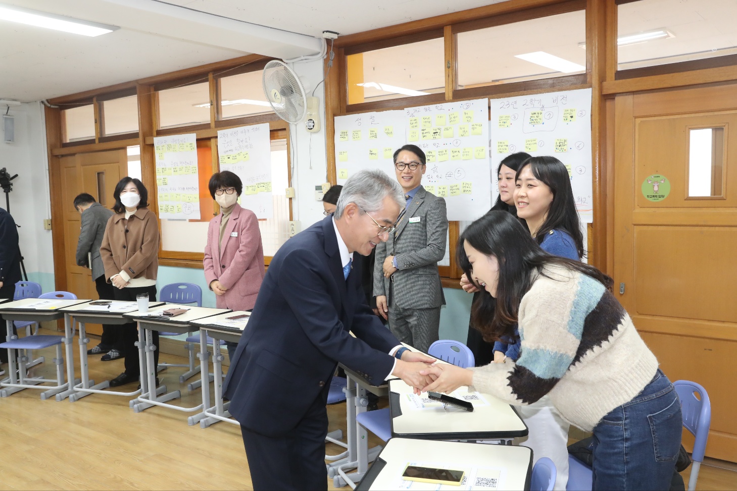 박종훈 교육감, 구봉초에서 행복학교를 이야기하다 - 관련이미지2