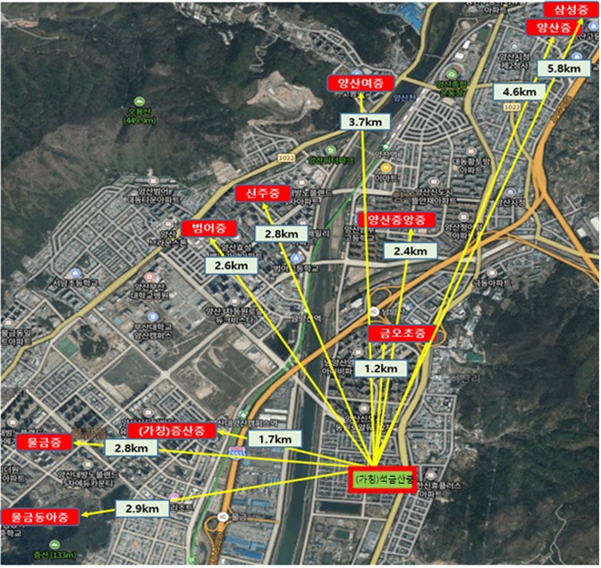 경남교육청, 양산 동면 석금산 지역 중학교 신설 최종 확정 - 관련이미지1