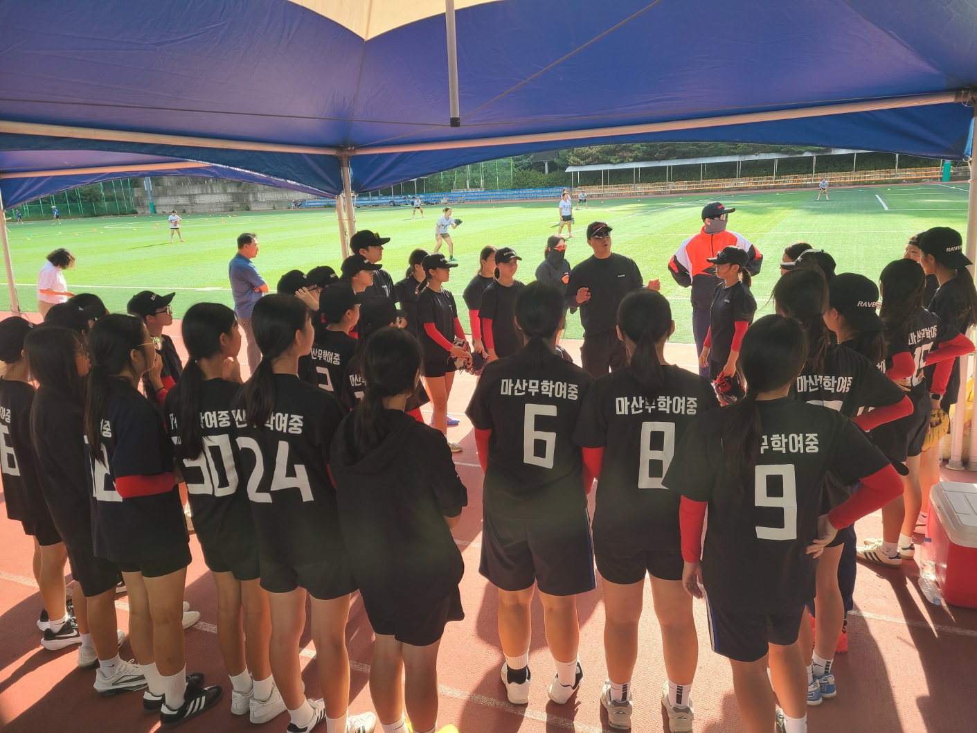 "마산무학여자중학교"  피구 전국대회 5연패, 킨볼 전국대회 우승. 그리고 이제 티볼 RAVENS가 그 전통을 이어간다 - 관련이미지2