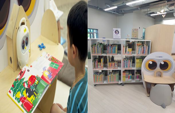 창원도서관, 책 읽어주는 로봇‘아띠’오늘도 성황리에 운영중! - 관련이미지1
